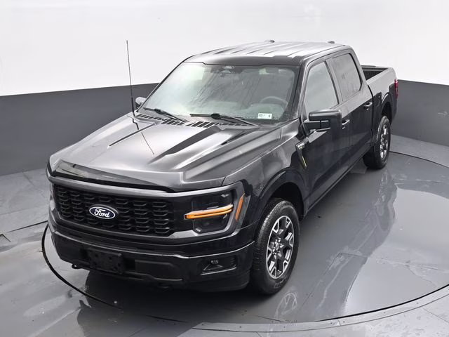 2024 Black Ford F-150 STX 4X4 Truck
