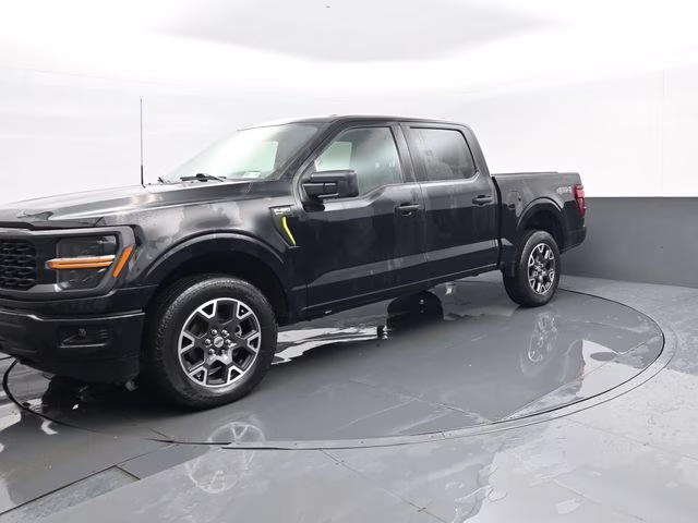 2024 Black Ford F-150 STX 4X4 Truck