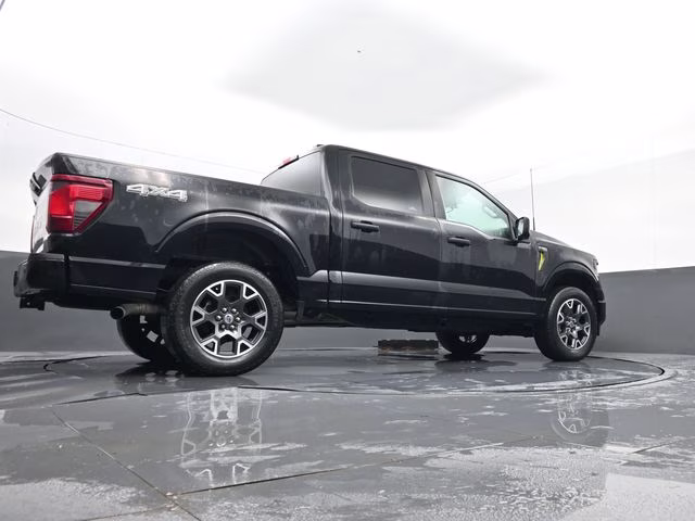2024 Black Ford F-150 STX 4X4 Truck