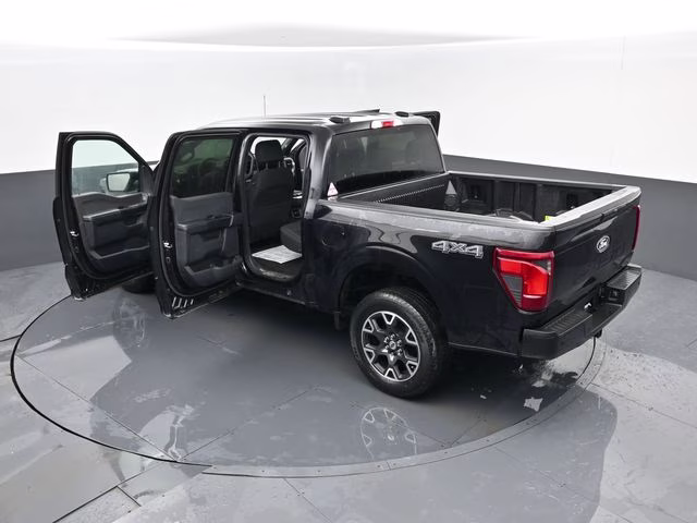 2024 Black Ford F-150 STX 4X4 Truck