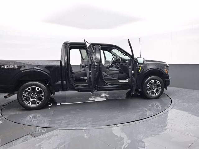 2024 Black Ford F-150 STX 4X4 Truck