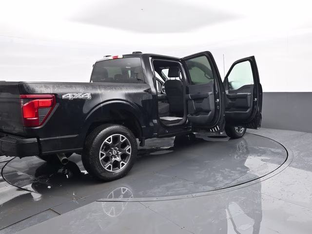 2024 Black Ford F-150 STX 4X4 Truck