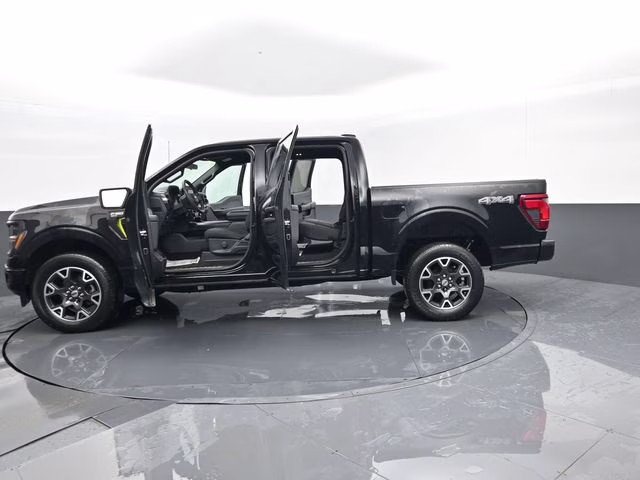 2024 Black Ford F-150 STX 4X4 Truck