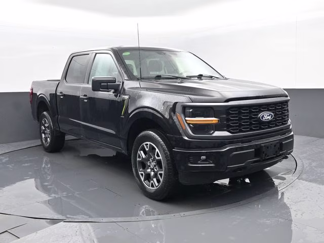 2024 Black Ford F-150 STX 4X4 Truck