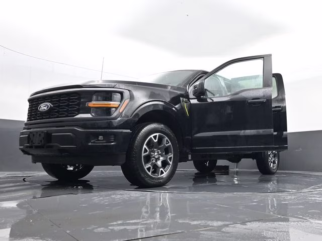2024 Black Ford F-150 STX 4X4 Truck