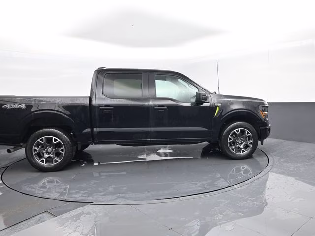 2024 Black Ford F-150 STX 4X4 Truck