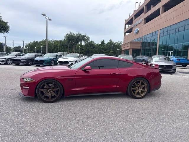 2021 Rapid Red Metallic Tinted Clearcoat Ford Mustang GT Premium RWD Coupe