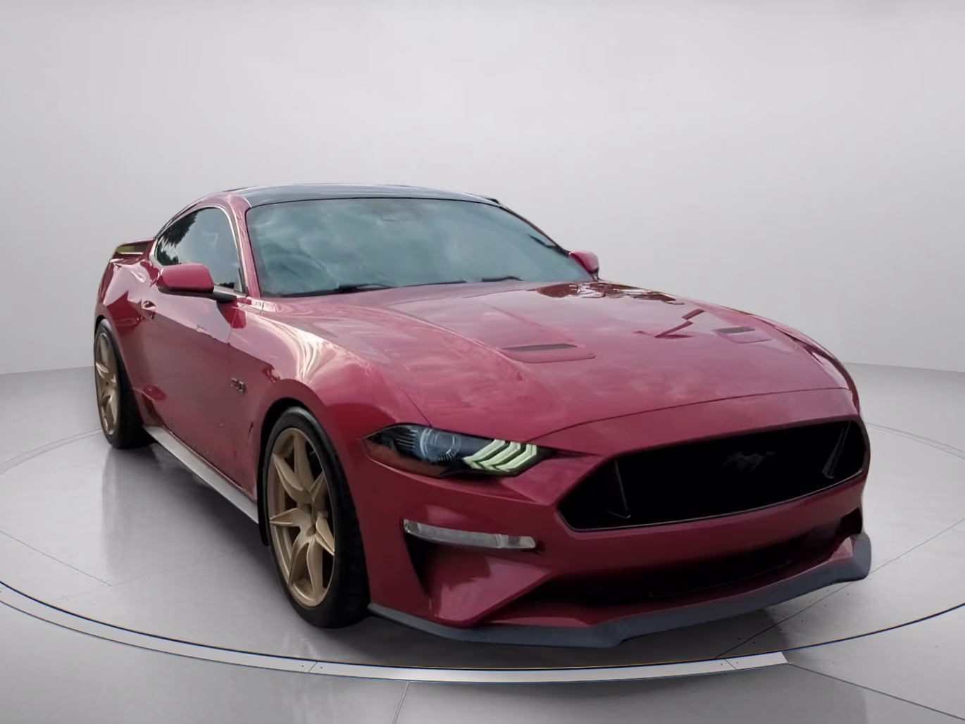 2021 Rapid Red Metallic Tinted Clearcoat Ford Mustang GT Premium RWD Coupe