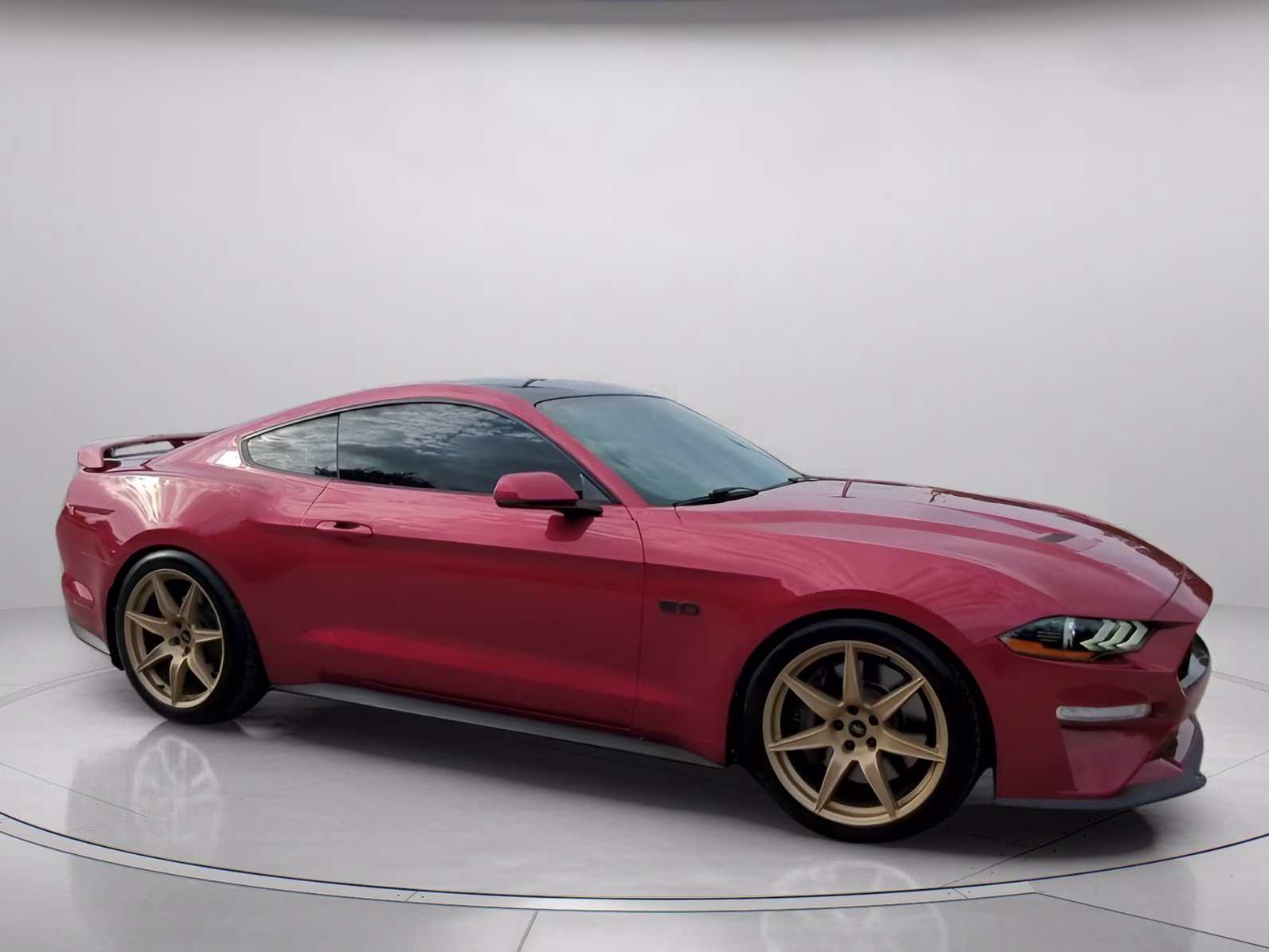 2021 Rapid Red Metallic Tinted Clearcoat Ford Mustang GT Premium RWD Coupe