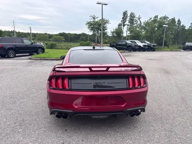 2021 Rapid Red Metallic Tinted Clearcoat Ford Mustang GT Premium RWD Coupe