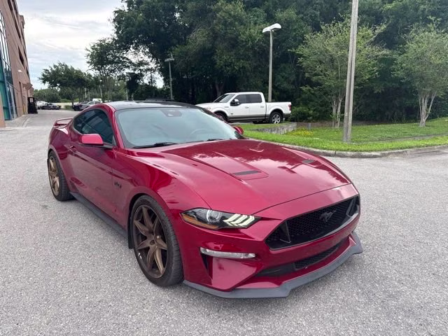 2021 Rapid Red Metallic Tinted Clearcoat Ford Mustang GT Premium RWD Coupe