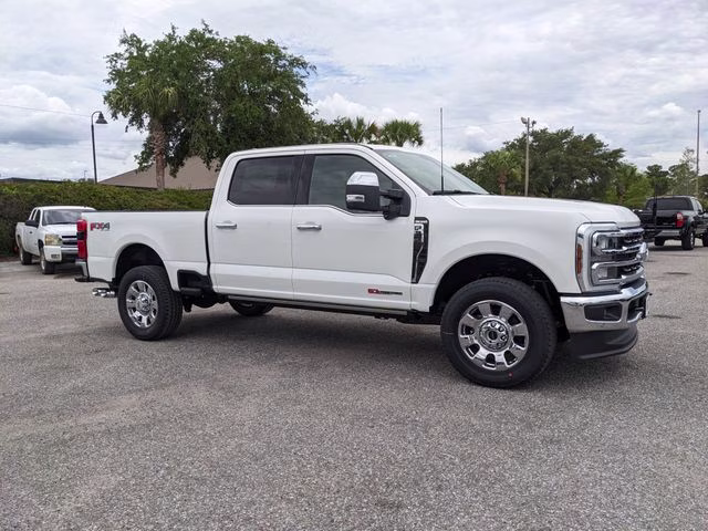 2026 Star White Metallic Tri-Coat Ford Super Duty F-350 SRW King Ranch 4X4 Truck