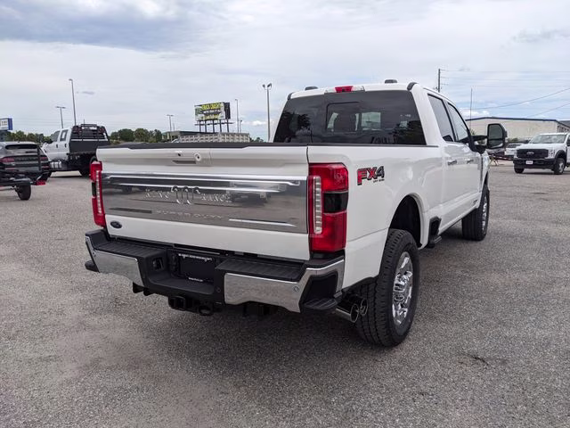 2026 Star White Metallic Tri-Coat Ford Super Duty F-350 SRW King Ranch 4X4 Truck