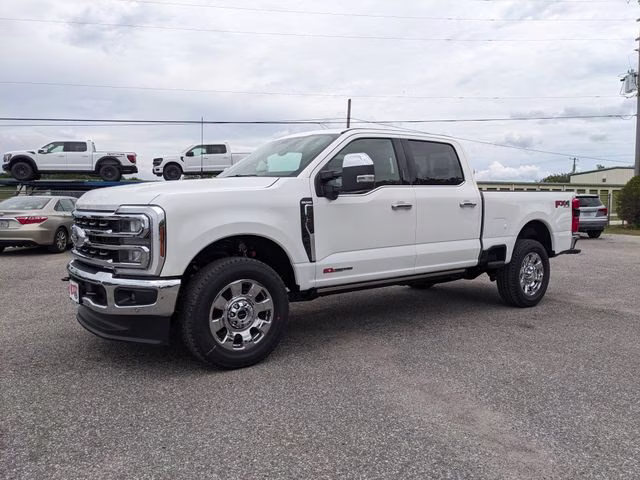 2026 Star White Metallic Tri-Coat Ford Super Duty F-350 SRW King Ranch 4X4 Truck