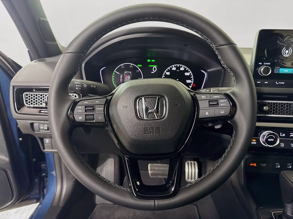 2026 Blue Lagoon Pearl Honda Civic Hybrid Sport FWD Sedan