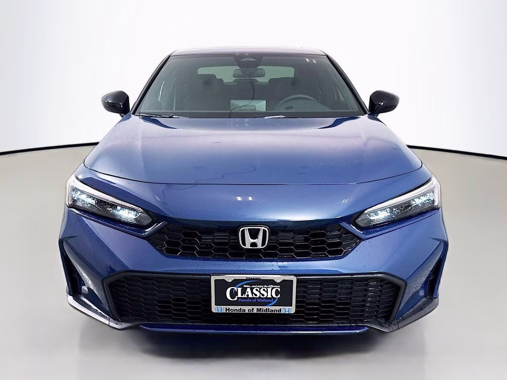 2026 Blue Lagoon Pearl Honda Civic Hybrid Sport FWD Sedan