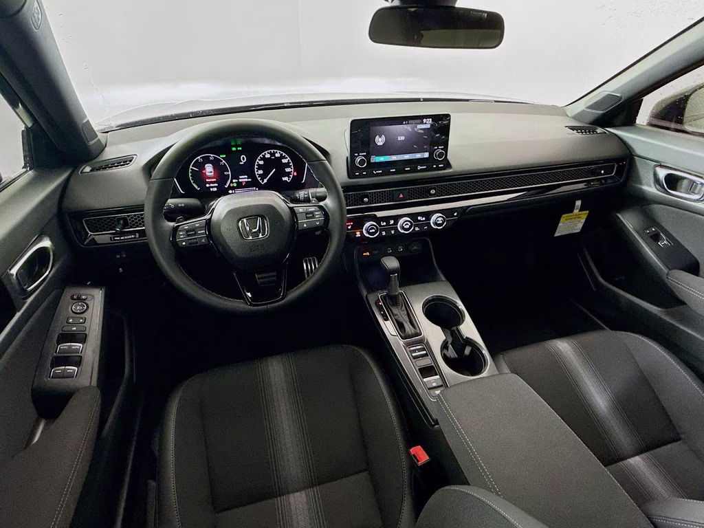 2026 Blue Lagoon Pearl Honda Civic Hybrid Sport FWD Sedan