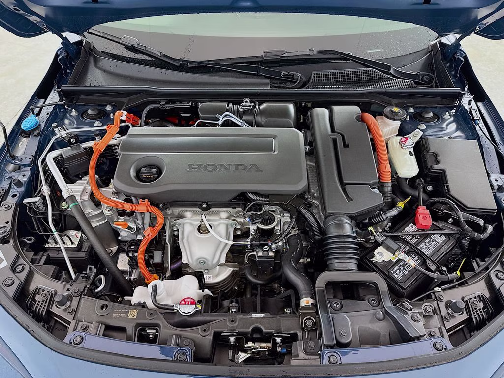 2026 Blue Lagoon Pearl Honda Civic Hybrid Sport FWD Sedan