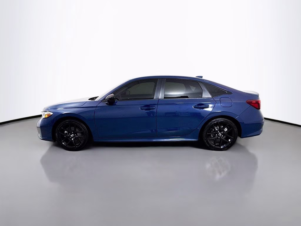 2026 Blue Lagoon Pearl Honda Civic Hybrid Sport FWD Sedan