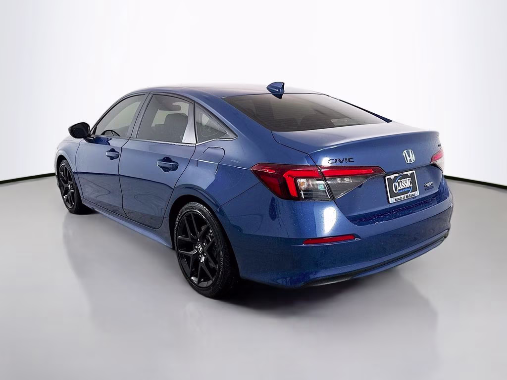 2026 Blue Lagoon Pearl Honda Civic Hybrid Sport FWD Sedan