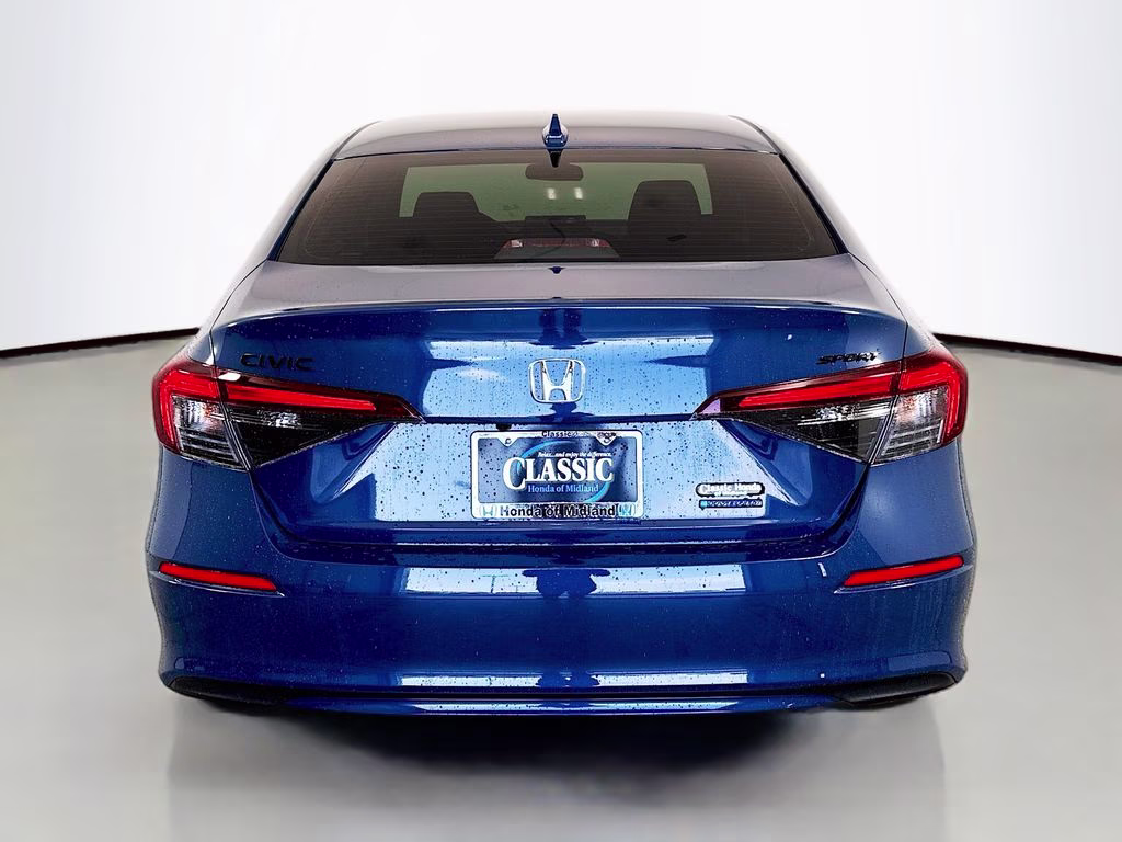 2026 Blue Lagoon Pearl Honda Civic Hybrid Sport FWD Sedan