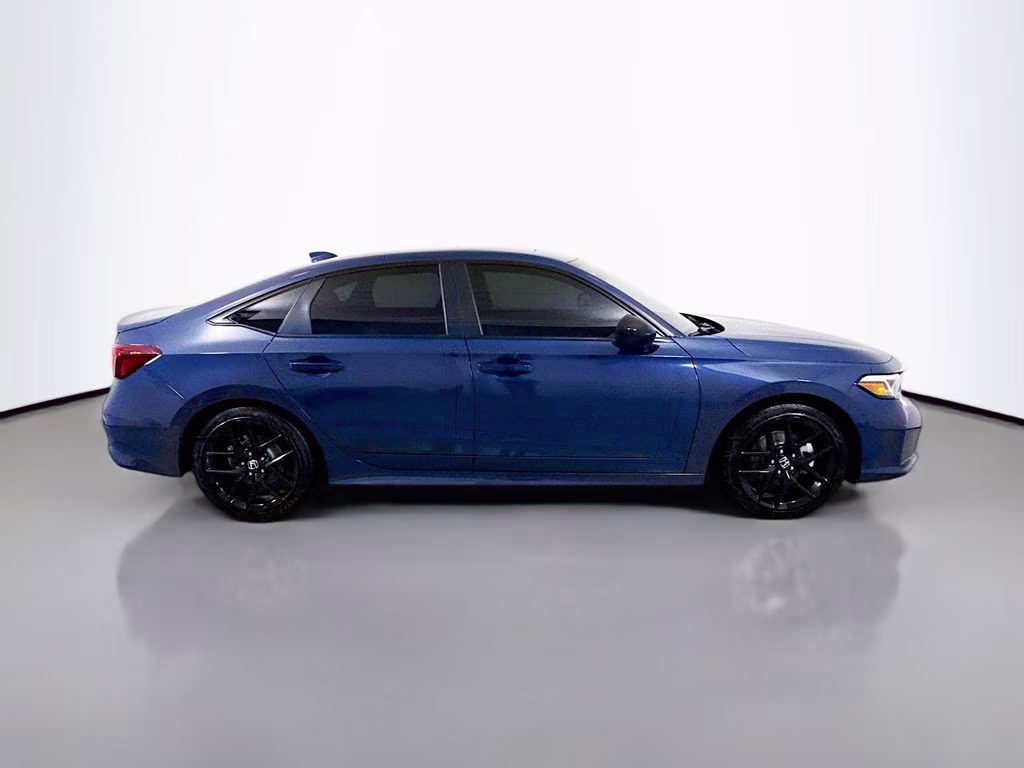2026 Blue Lagoon Pearl Honda Civic Hybrid Sport FWD Sedan