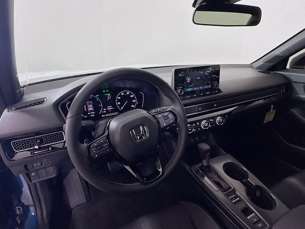 2026 Blue Lagoon Pearl Honda Civic Hybrid Sport FWD Sedan