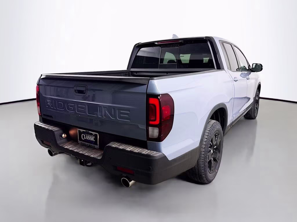 2026 Sonic Gray Pearl Honda Ridgeline Black Edition AWD Truck