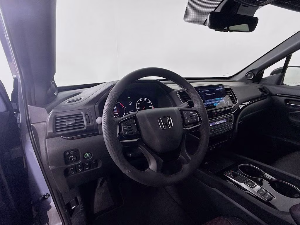2026 Sonic Gray Pearl Honda Ridgeline Black Edition AWD Truck