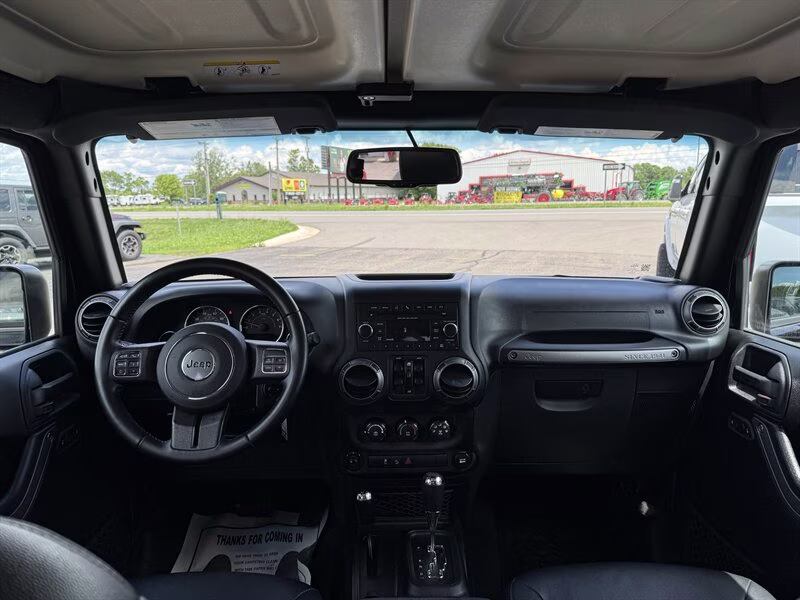 2018 Black Clear Coat Jeep Wrangler JK Unlimited Sport S 4X4 SUV