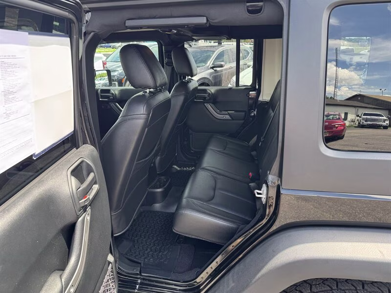 2018 Black Clear Coat Jeep Wrangler JK Unlimited Sport S 4X4 SUV