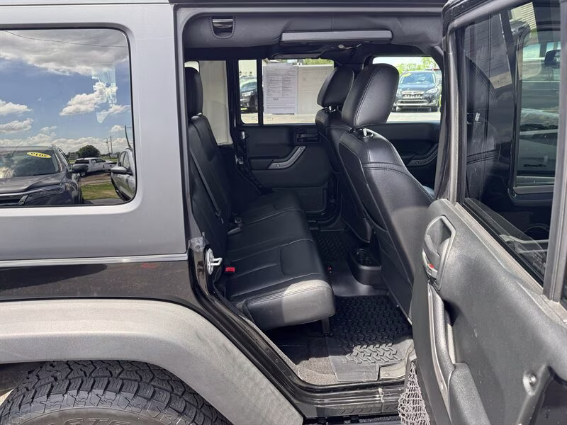 2018 Black Clear Coat Jeep Wrangler JK Unlimited Sport S 4X4 SUV