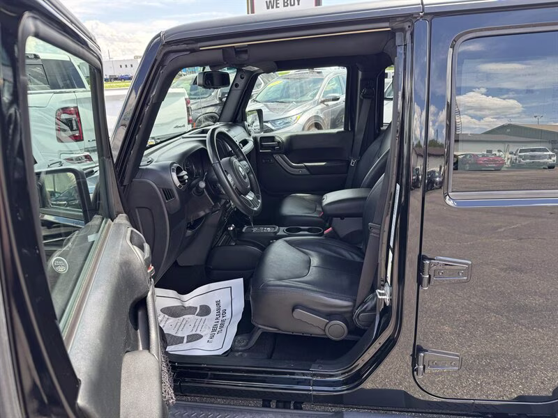 2018 Black Clear Coat Jeep Wrangler JK Unlimited Sport S 4X4 SUV