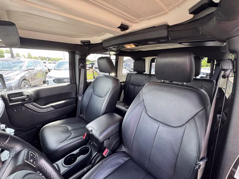 2018 Black Clear Coat Jeep Wrangler JK Unlimited Sport S 4X4 SUV