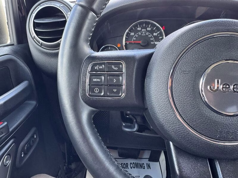 2018 Black Clear Coat Jeep Wrangler JK Unlimited Sport S 4X4 SUV