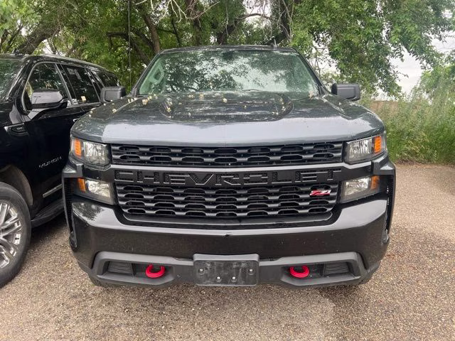2022 Shadow Gray Metallic Chevrolet Silverado 1500 LTD Custom Trail Boss 4X4 Truck