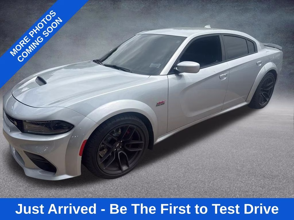 2020 Triple Nickel Clearcoat Dodge Charger R/T Scat Pack Widebody RWD Sedan