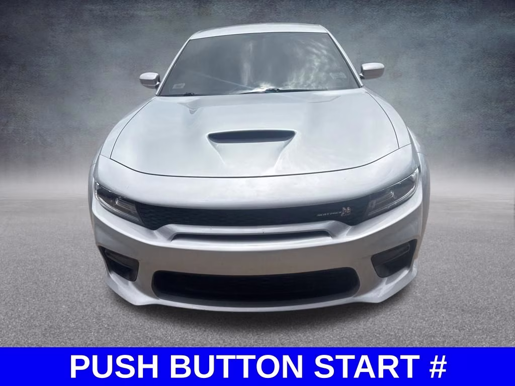 2020 Triple Nickel Clearcoat Dodge Charger R/T Scat Pack Widebody RWD Sedan