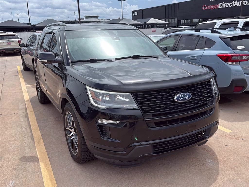 2018 Shadow Black Ford Explorer Sport 4X4 SUV