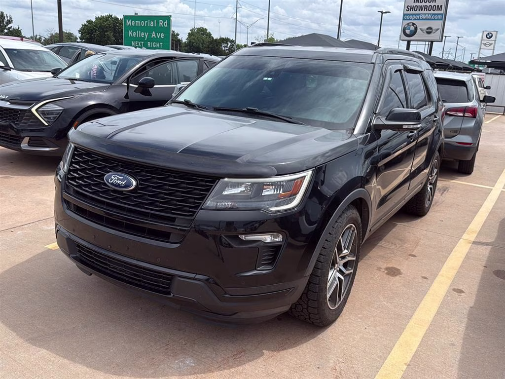 2018 Shadow Black Ford Explorer Sport 4X4 SUV