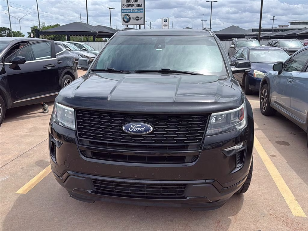 2018 Shadow Black Ford Explorer Sport 4X4 SUV