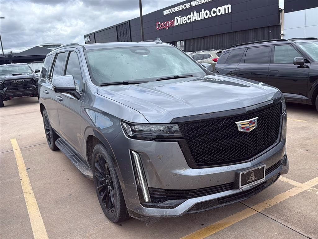 2021 Satin Steel Metallic Cadillac Escalade Sport 4X4 SUV