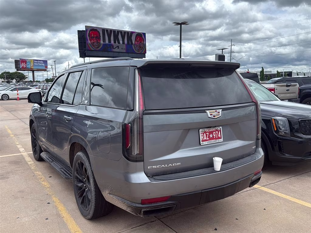 2021 Satin Steel Metallic Cadillac Escalade Sport 4X4 SUV