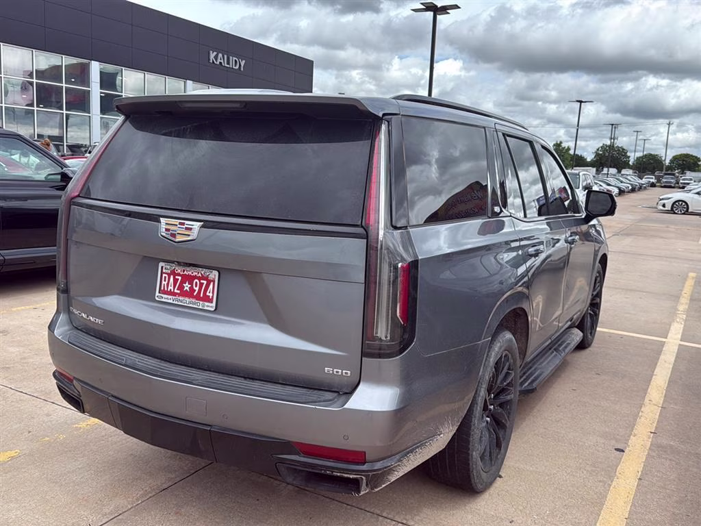 2021 Satin Steel Metallic Cadillac Escalade Sport 4X4 SUV