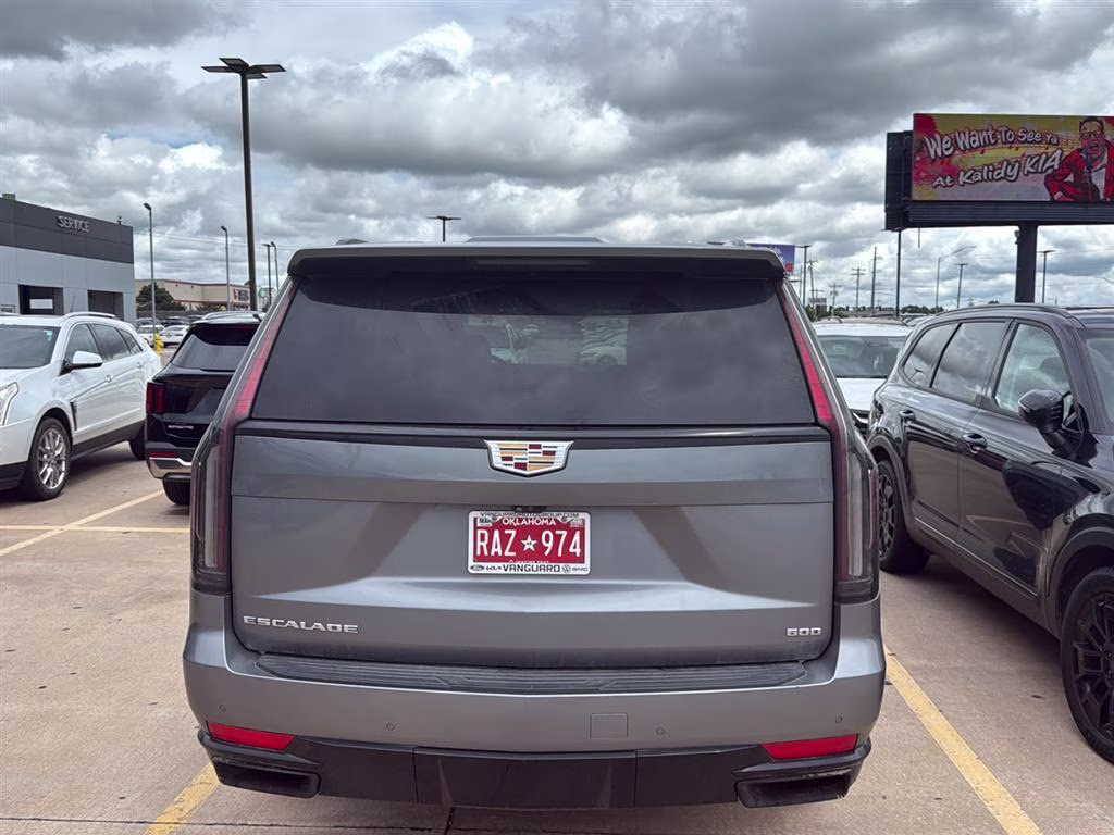 2021 Satin Steel Metallic Cadillac Escalade Sport 4X4 SUV