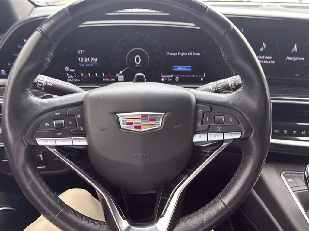 2021 Satin Steel Metallic Cadillac Escalade Sport 4X4 SUV