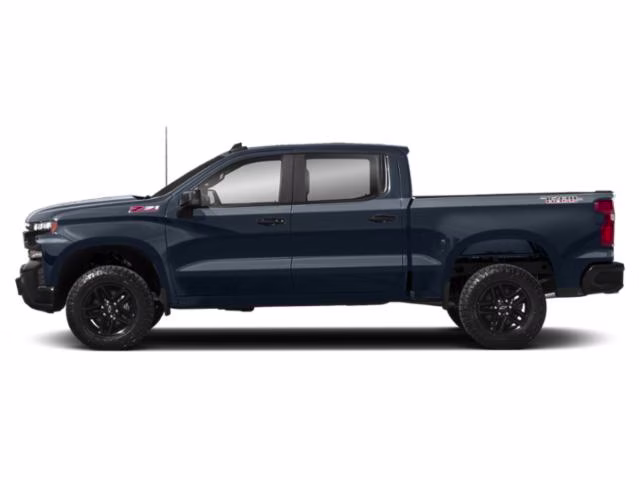 2020 Northsky Blue Metallic Chevrolet Silverado 1500 LT Trail Boss 4X4 Truck