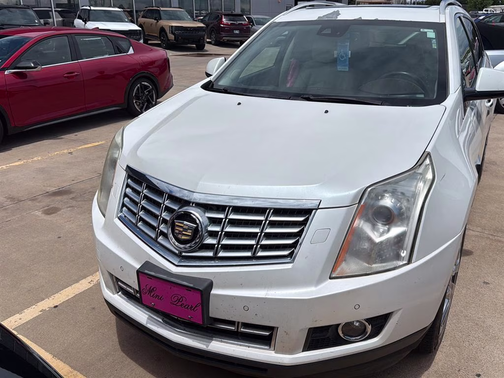 2013 Platinum Ice Tricoat Cadillac SRX Performance Collection FWD SUV