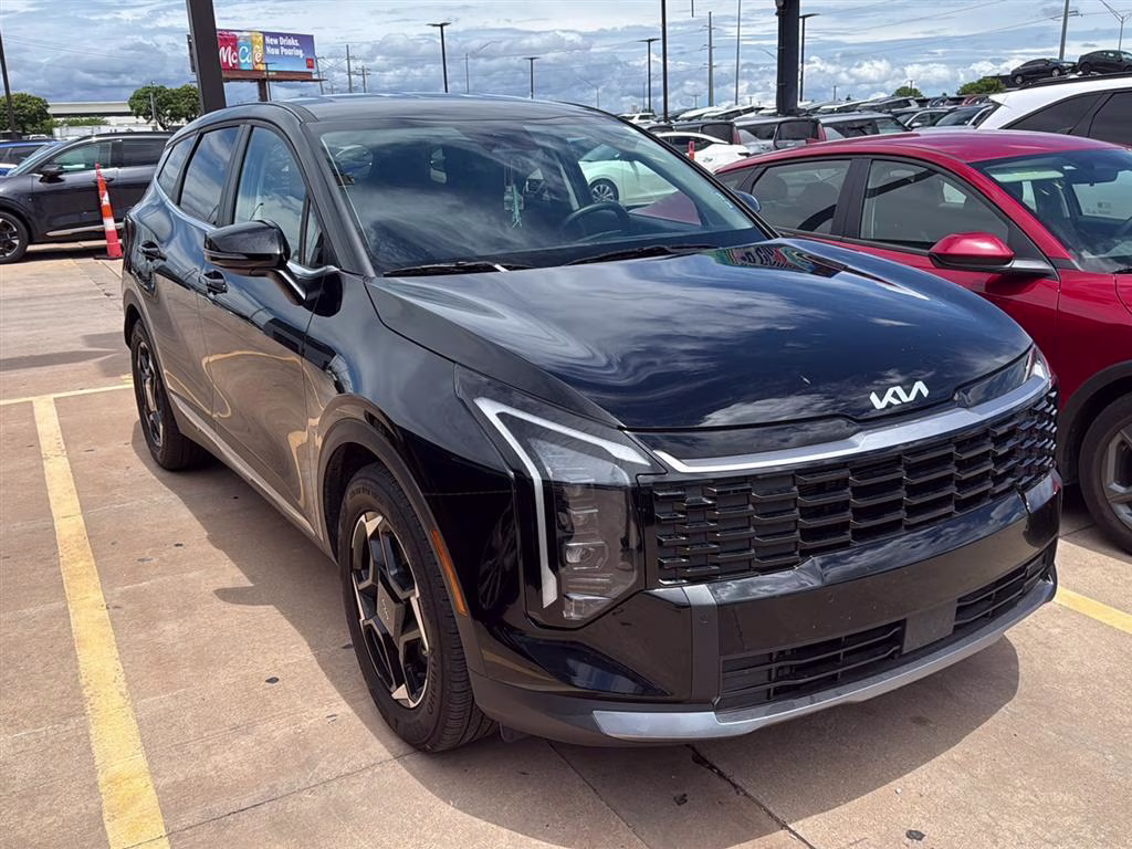 2026 Ebony Black Kia Sportage EX FWD SUV