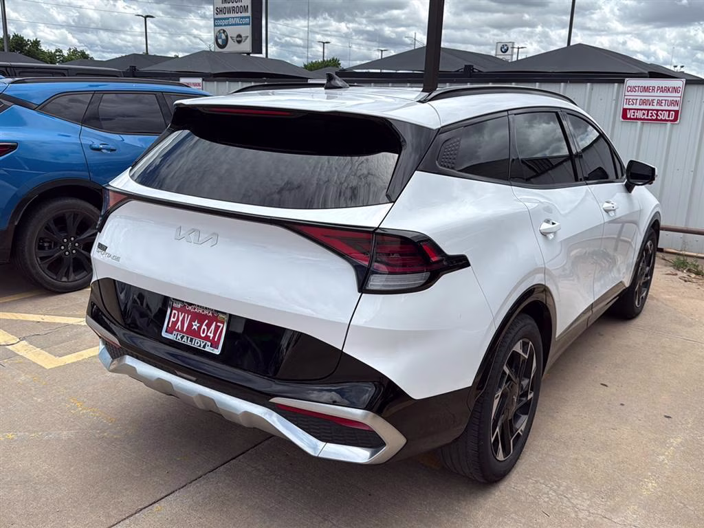 2024 Glacial White Pearl Kia Sportage SX-Prestige FWD SUV
